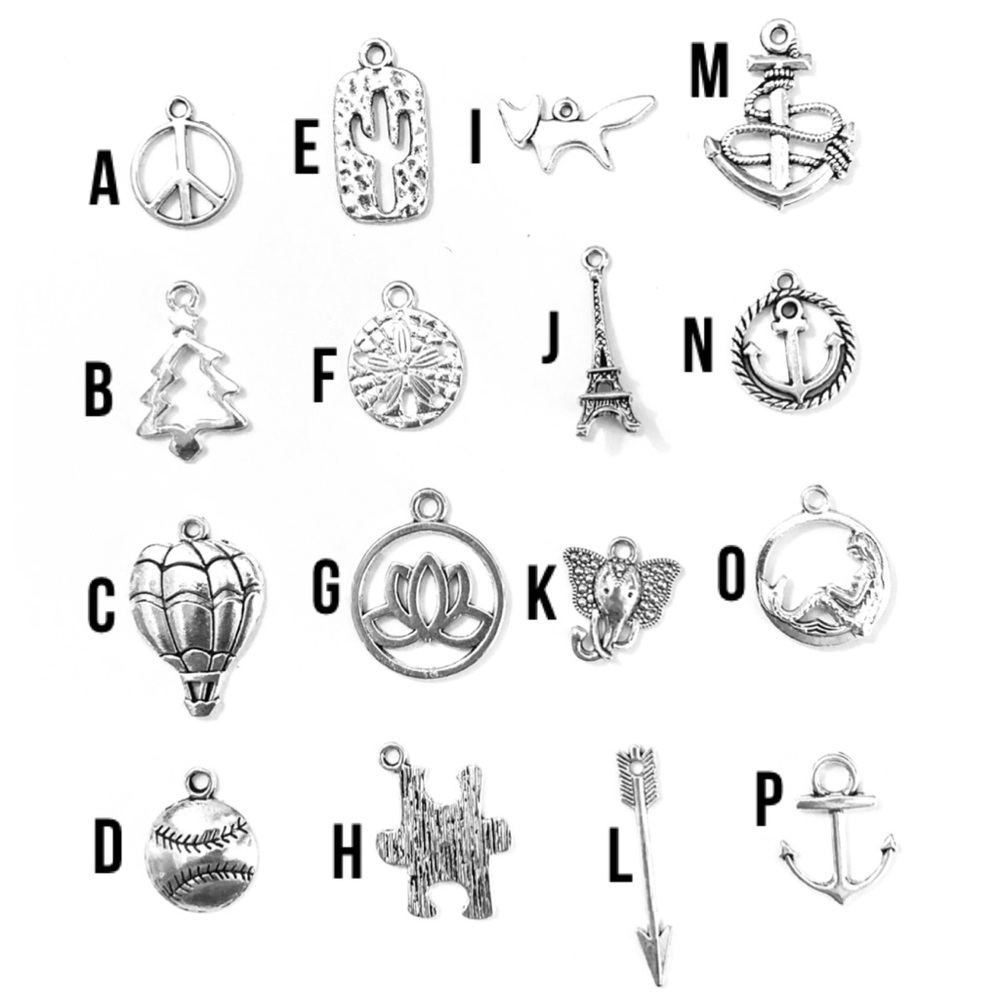 Pick Your Charm! Tassel Keyring Keychain - Picture 3 of 3